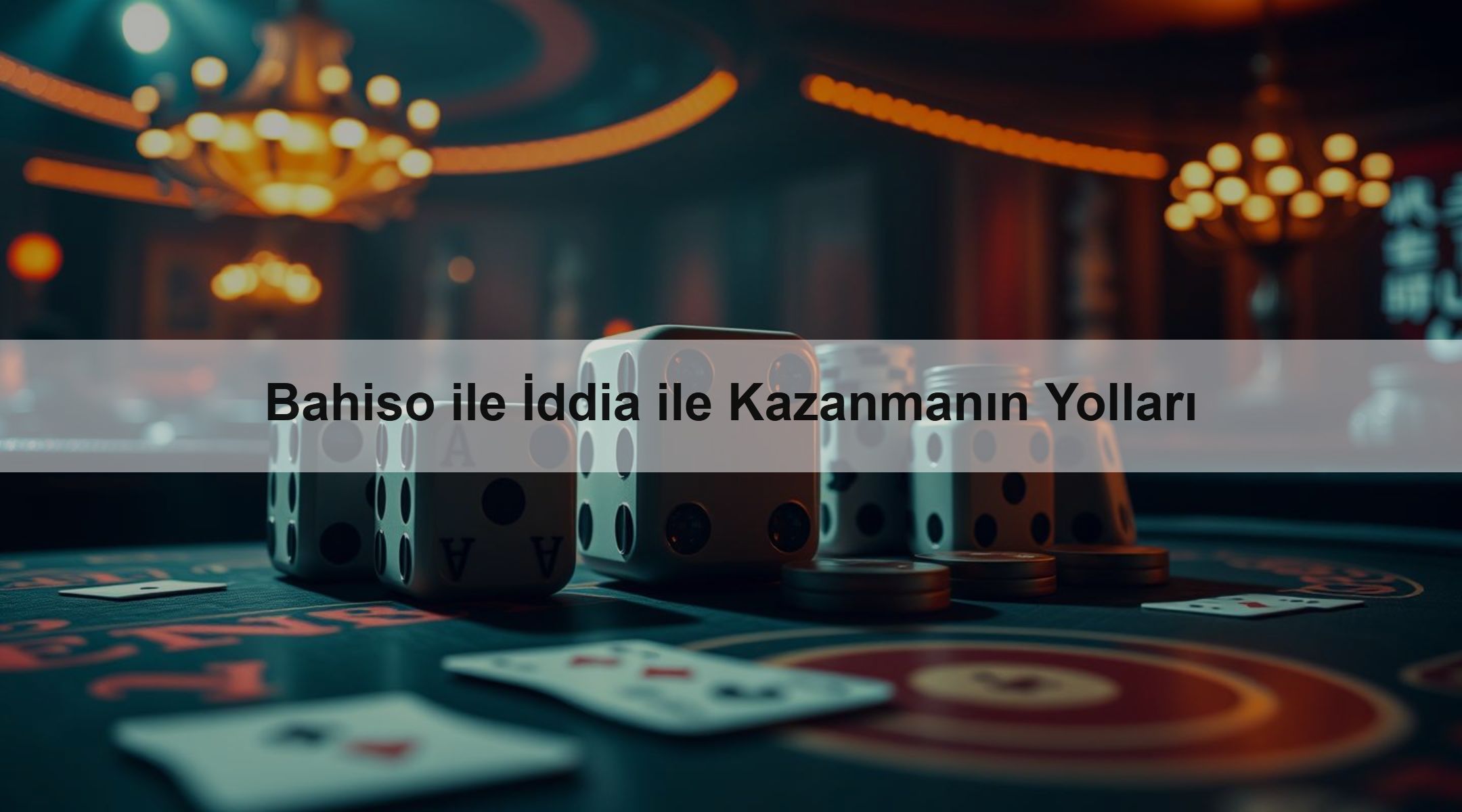 Bahiso ile İddia ile Kazanmanın Yolları