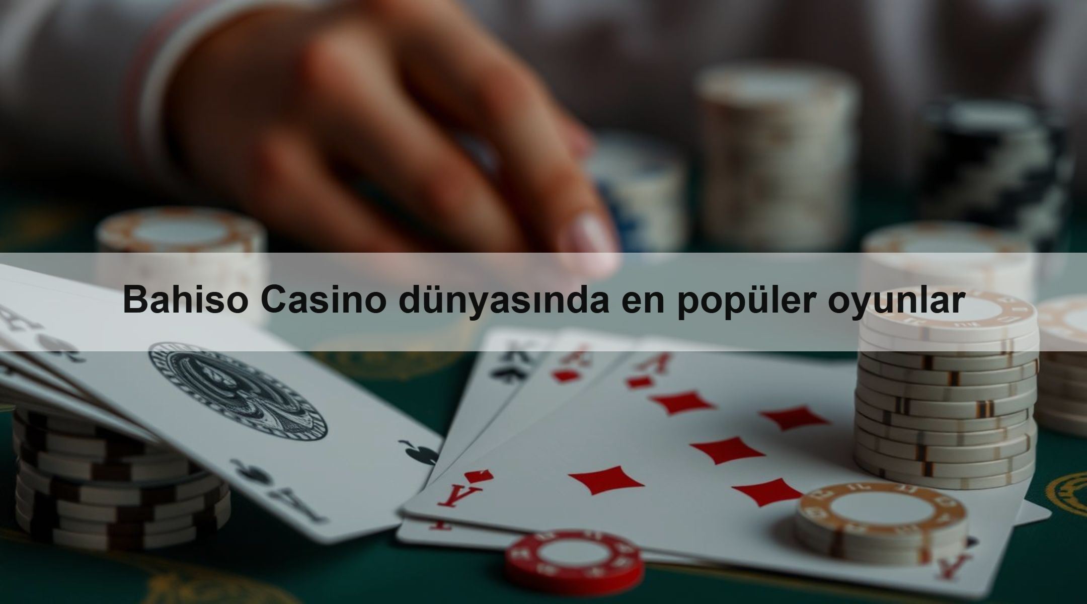 Bahiso Casino dünyasında en popüler oyunlar